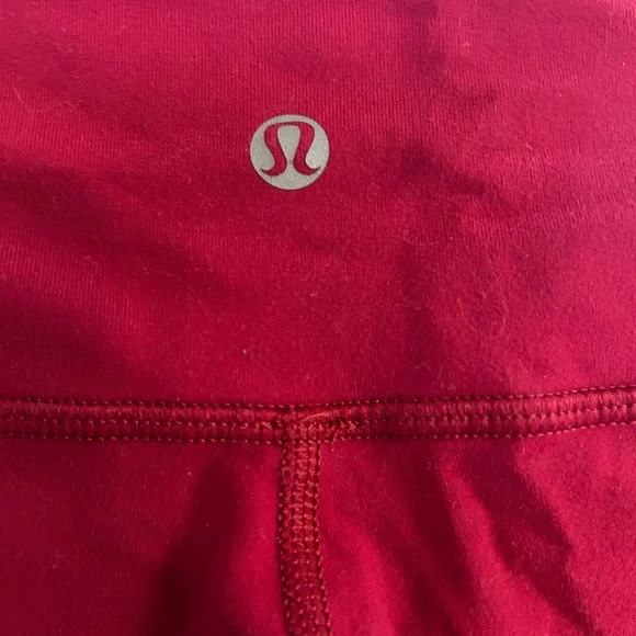 Lululemon Pink Wonder Under 7/8 leggings - Picture 4 of 5
